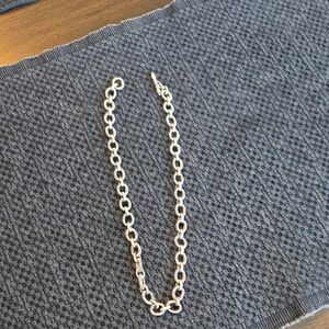 Elegant Silver Chain Necklace